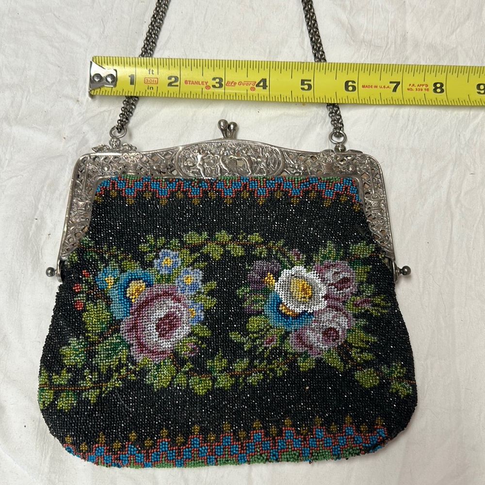 Antique beaded bag